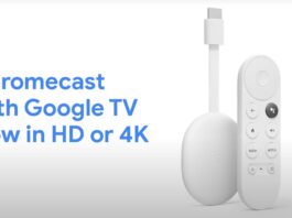 Google Chromecast HD Google TV